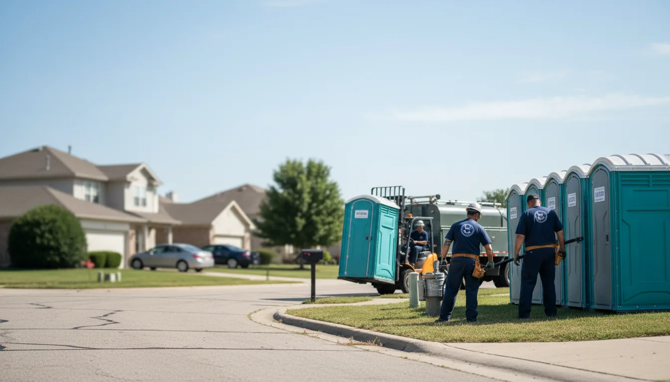 Porta Potty Rental in Sciota, IL near me